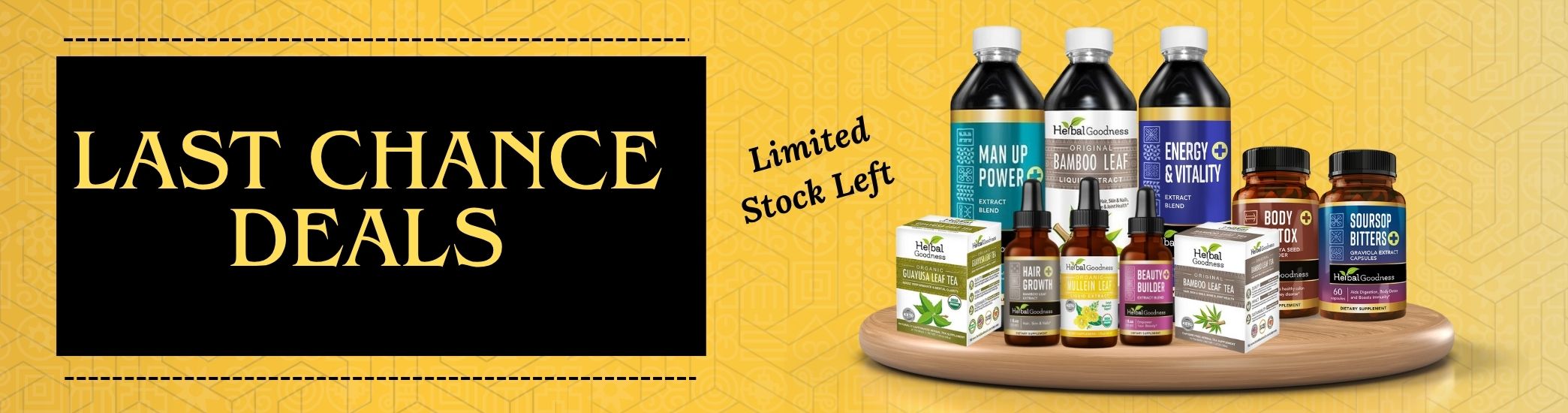 Last Chance Deals – Limited Stock Left