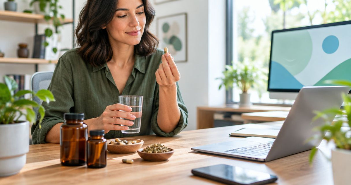 Herbal supplements for desk workers: complete 2026 guide