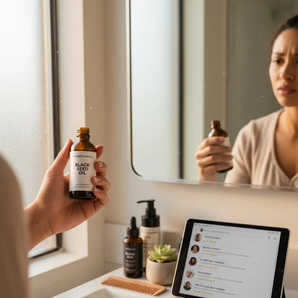 How to Read and Use Black Seed Oil Reviews for Hair: A Practical Shopper’s Guide_featured_image