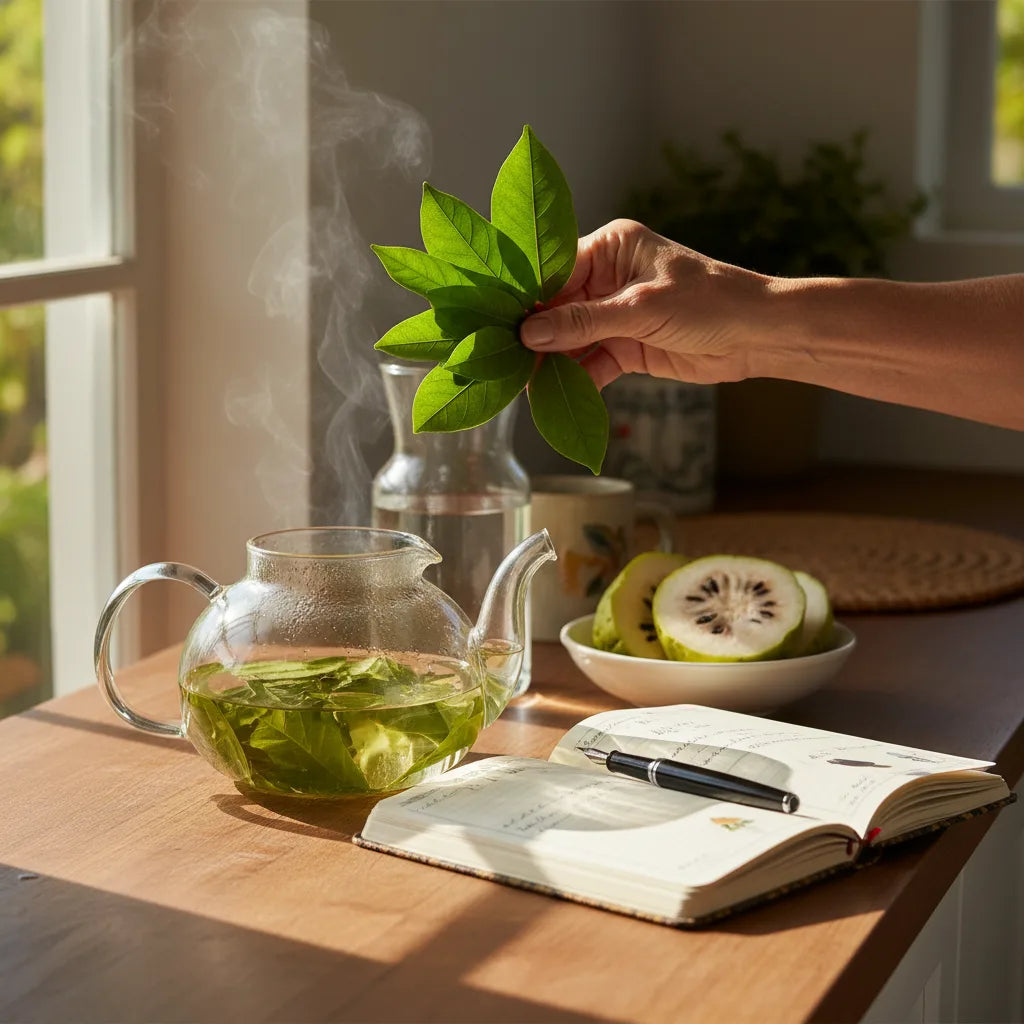 Brew & Taste: A Home Experiment to Master Soursop Leaf Tea Flavor_featured_image