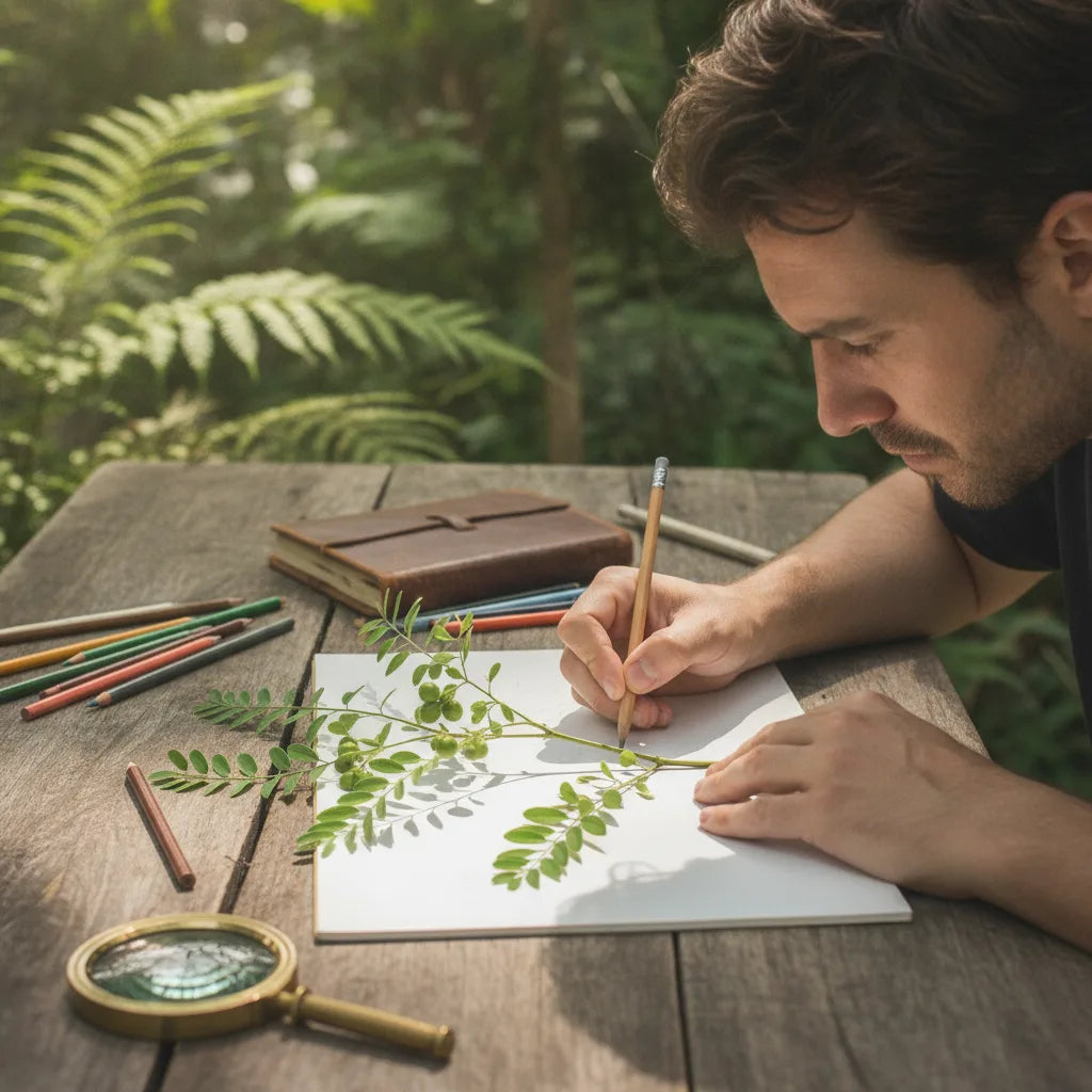 Botanical Illustration & ID: A Beginner’s Guide to Drawing Chanca Piedra for Accurate Plant Records_featured_image