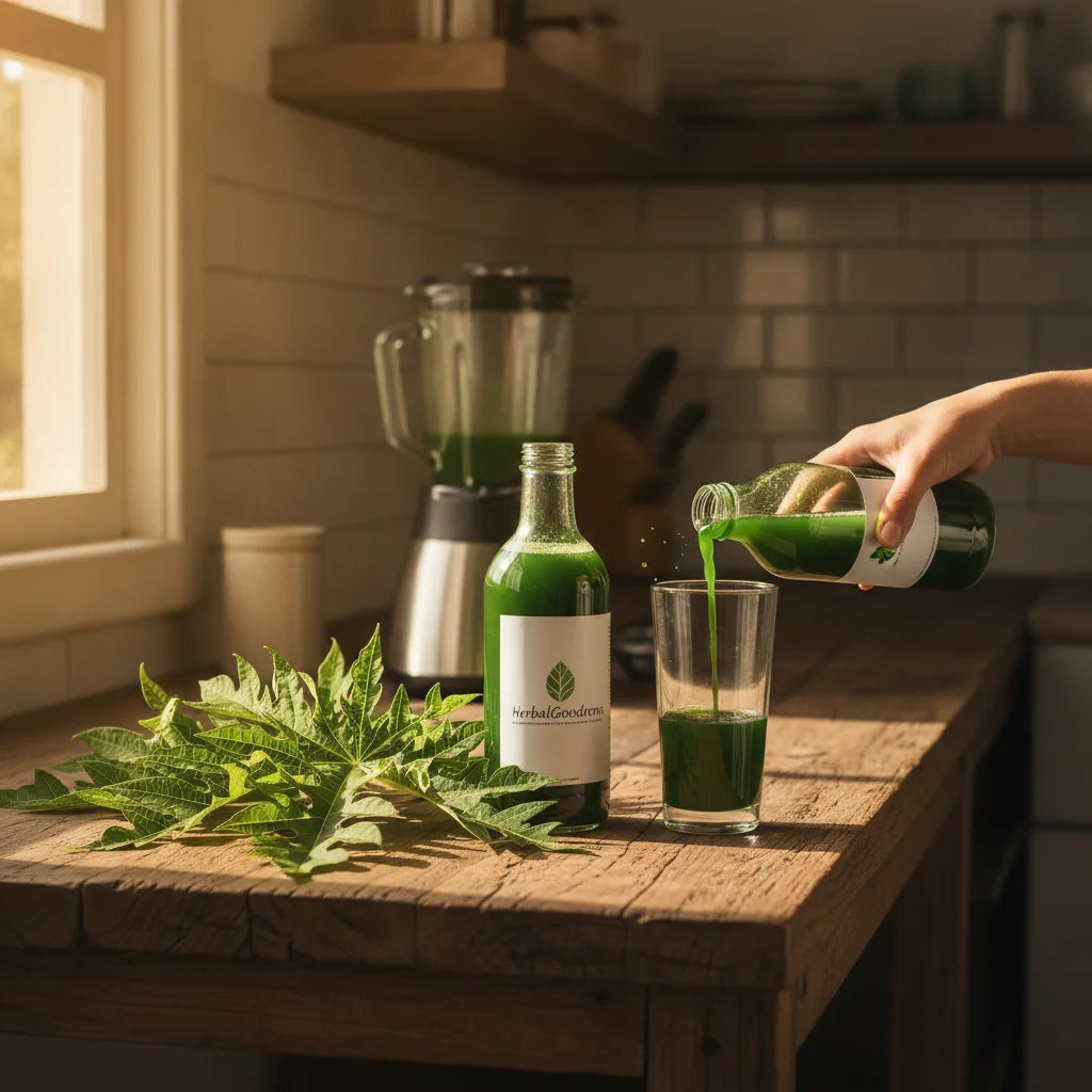 Papaya leaf extract juice: A DIY kitchen lab to compare preparation methods_featured_image
