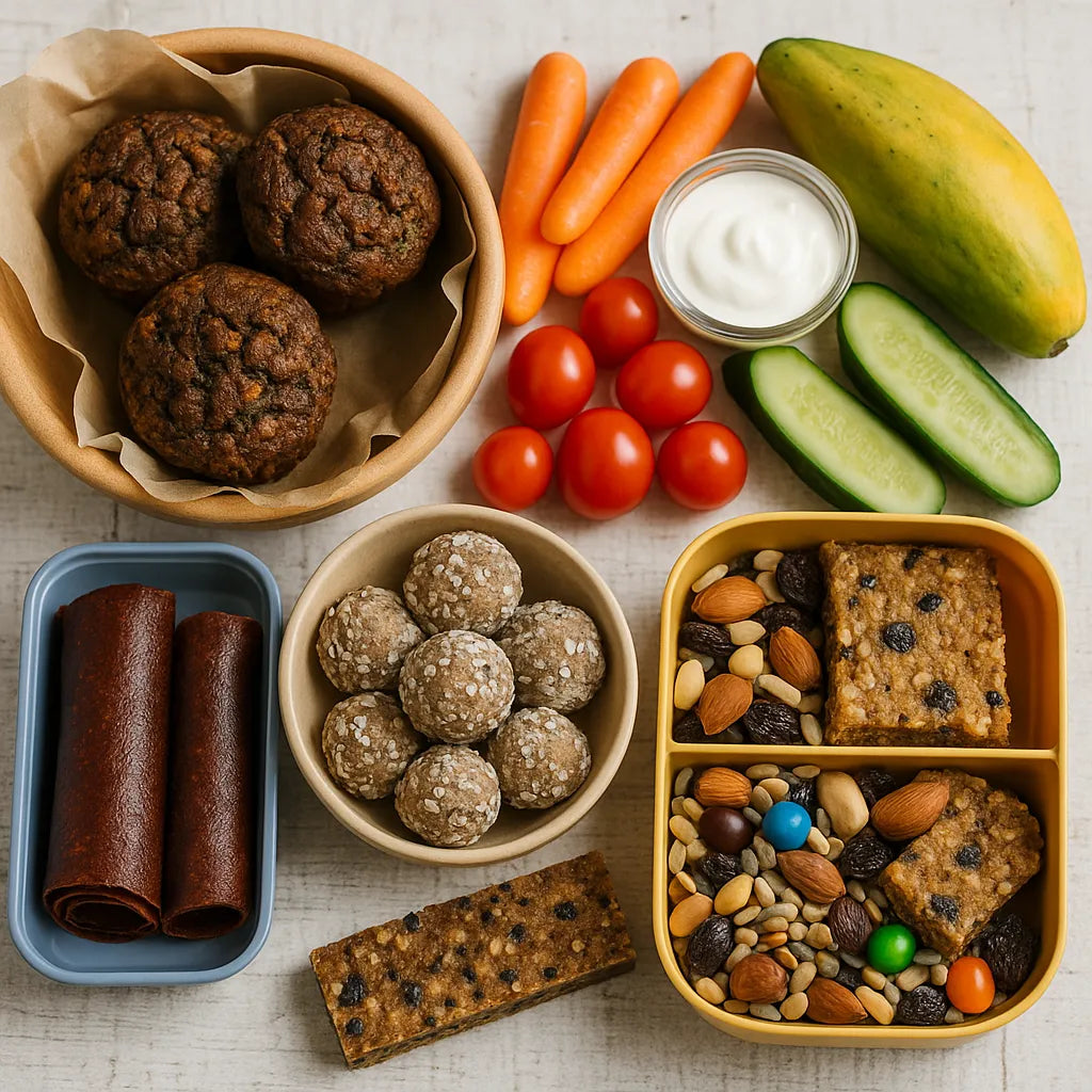 Healthy Snacks to Pack in Your Child's Lunch  | Herbal Goodness