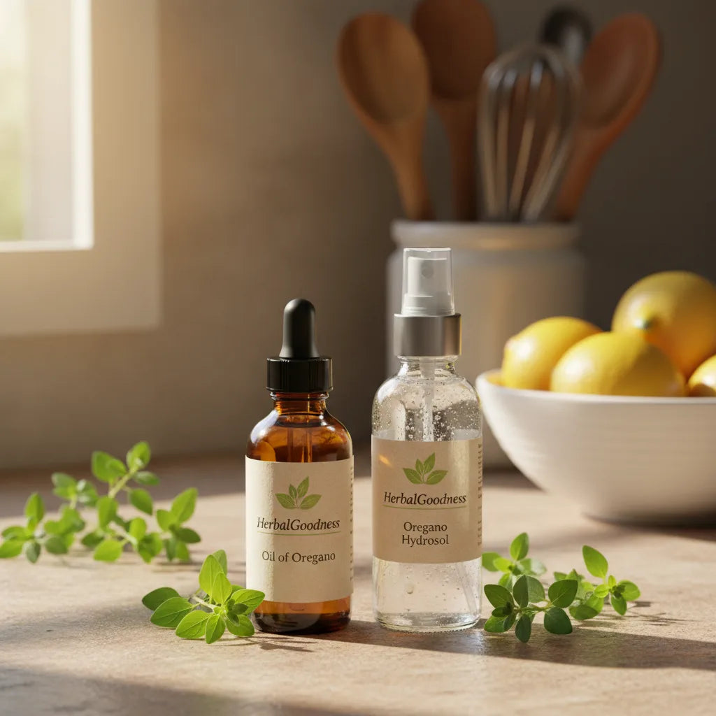 Oregano Hydrosol vs Oil of Oregano: How They’re Made, How They Smell, and When to Use Each_featured_image