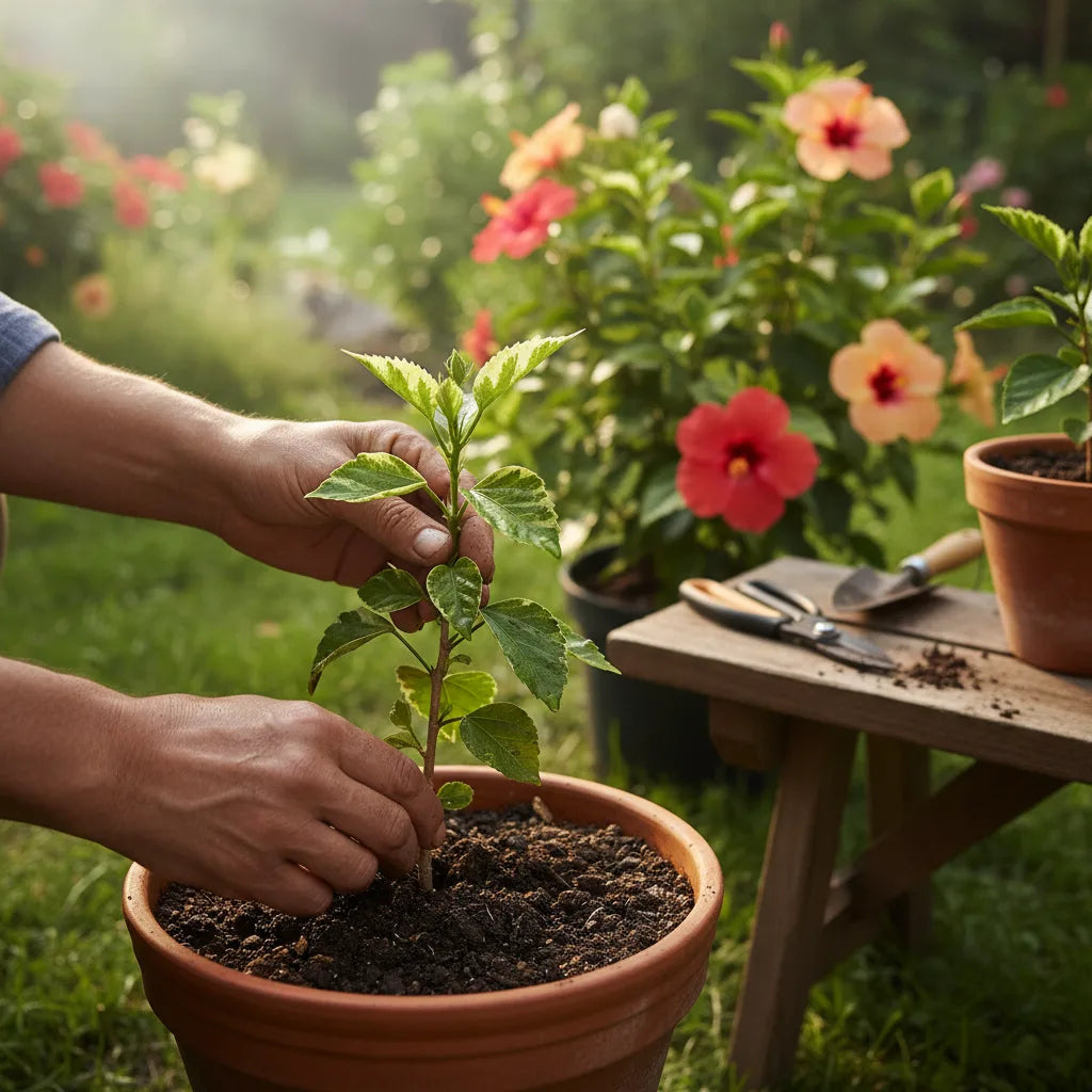 Step-by-step guide: How to grow hibiscus plant from stem cuttings_featured_image