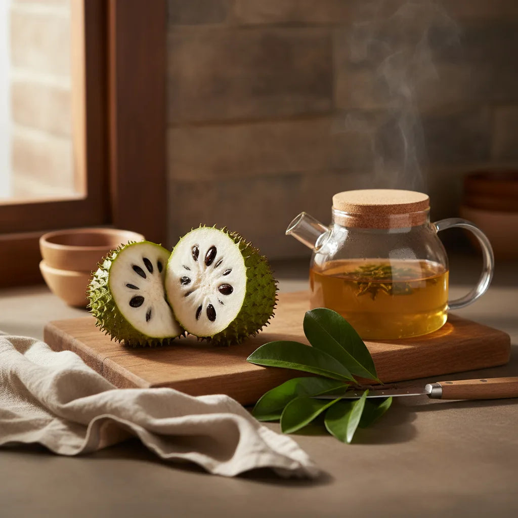 Soursop Fruit vs. Soursop Leaves: Which Form Fits Your Cup, Kitchen, or Shelf?_featured_image