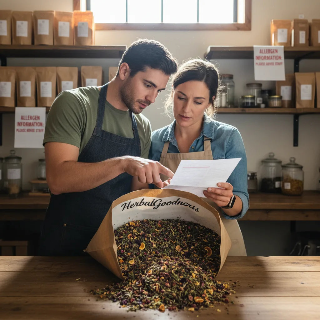 Allergen‑Aware Bulk Herbal Tea Sourcing: A Practical Guide for Small Buyers_featured_image
