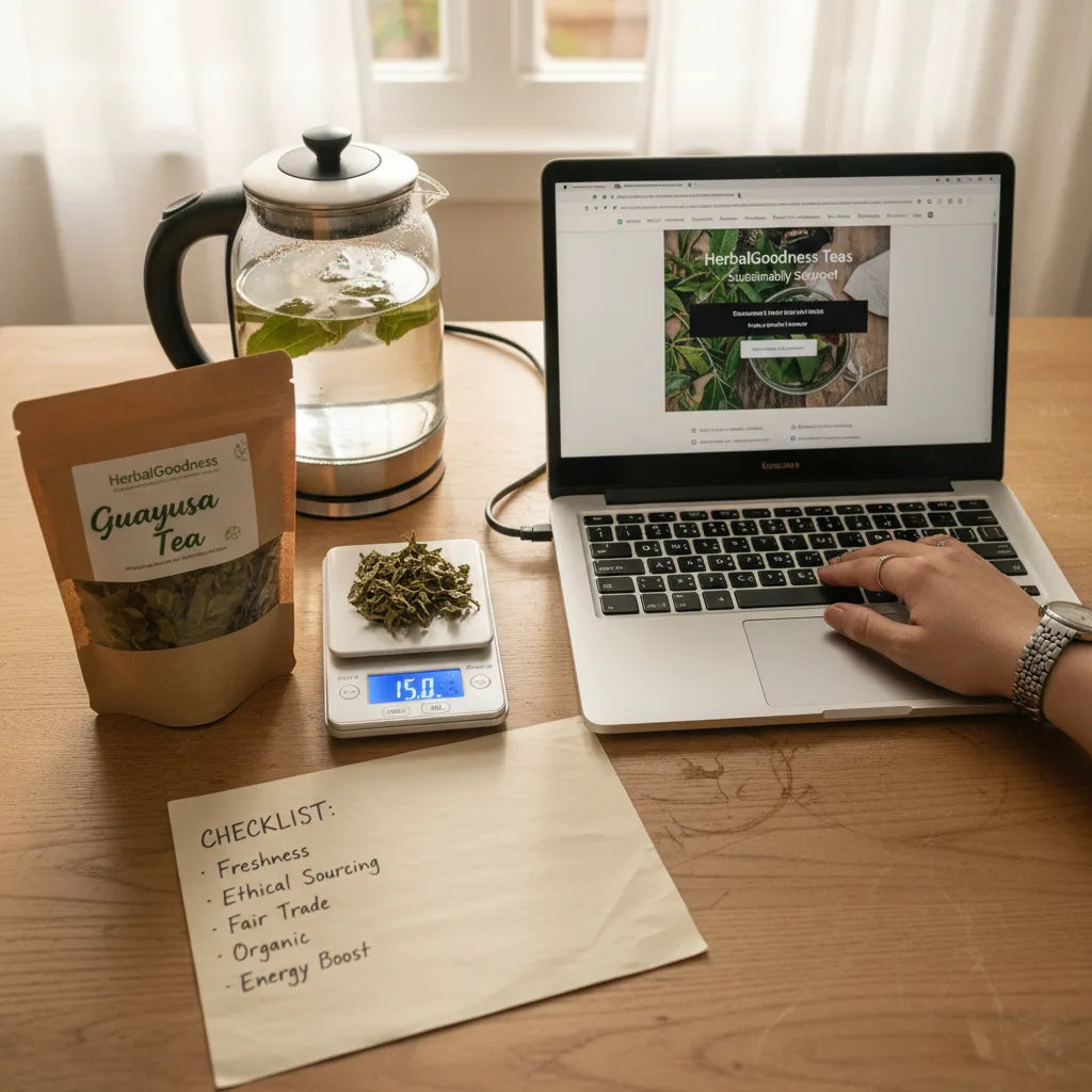 Home shopping guayusa tea checklist moment
