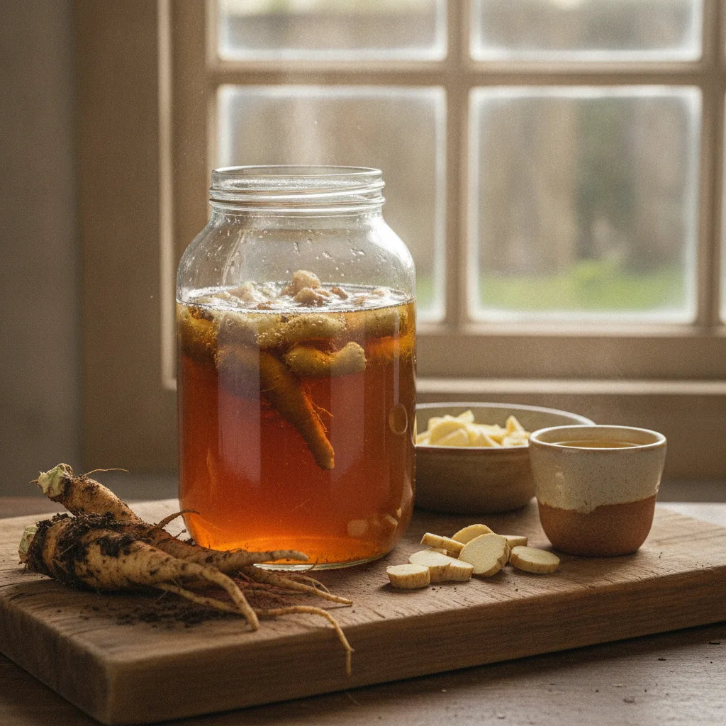 A Beginner’s Guide to Fermenting with Dandelion Root: Shrubs, Root Kvass, and Small-Batch Drinks_featured_image