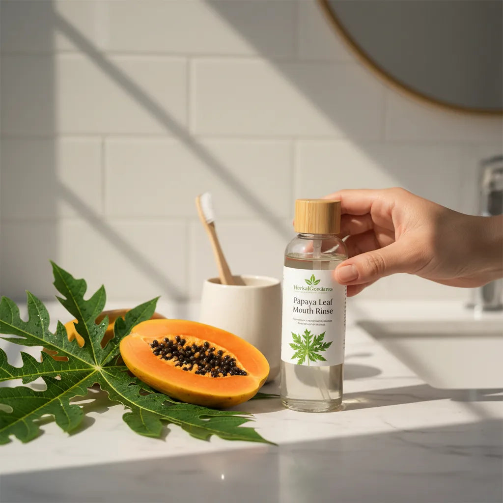 Papaya Leaf Extract in Natural Oral Care: Formulation Basics, Flavor Balancing, and Safety Considerations_featured_image
