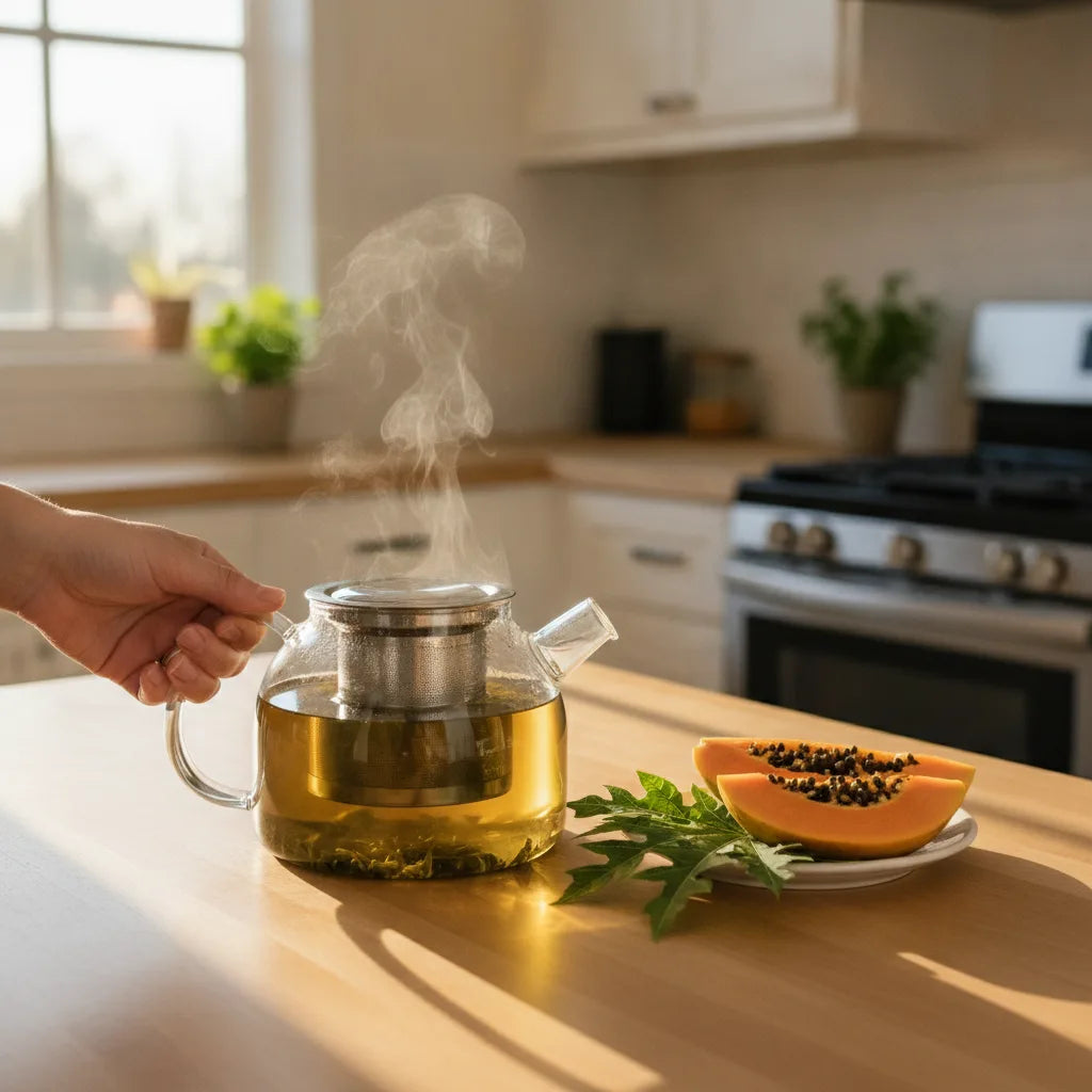 Brewing for Flavor and Function: How to Make Papaya Leaf Tea That Keeps Its Best Qualities_featured_image