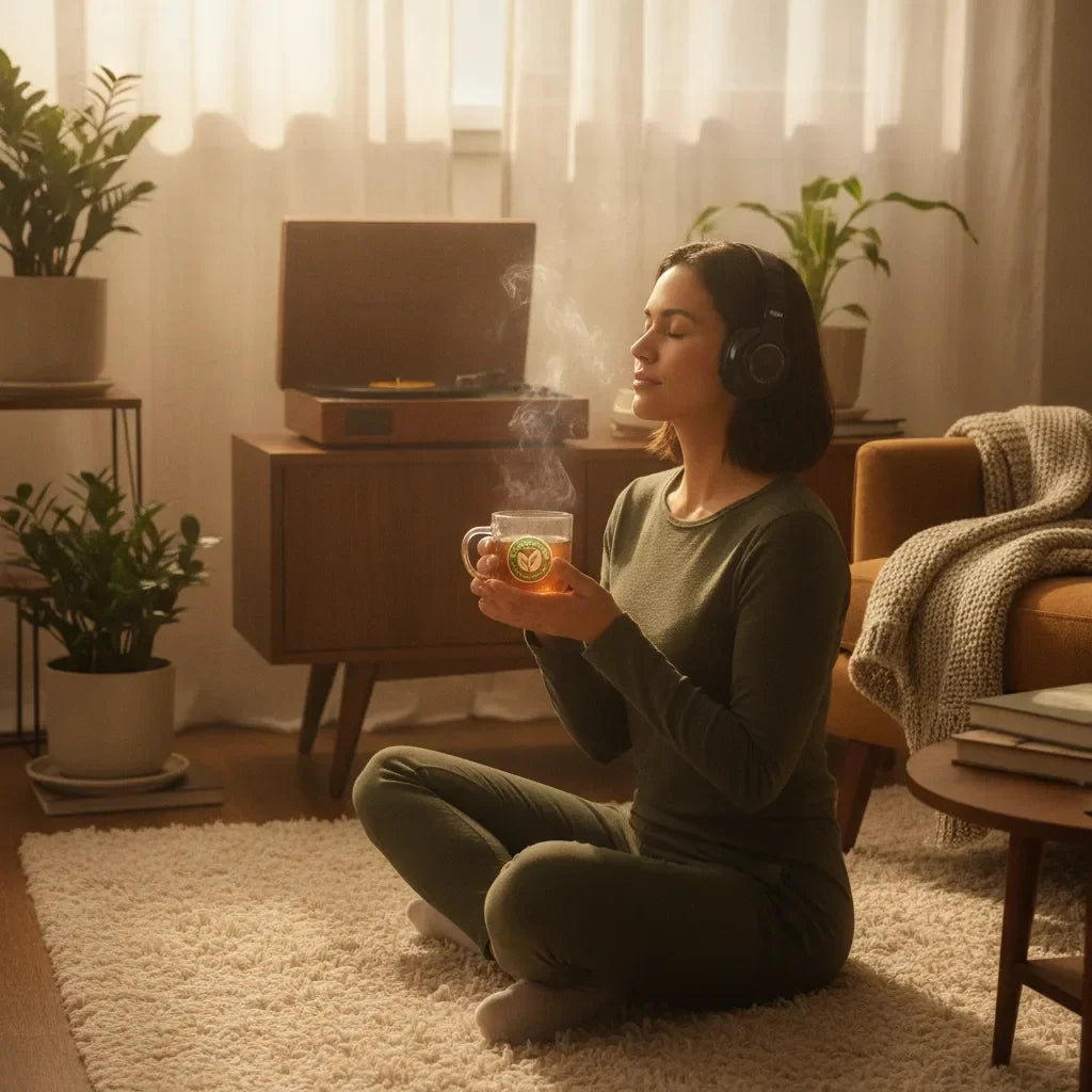 Sound & Sip: How Music and Atmosphere Change the Way You Taste Organic Guava Leaf Tea_featured_image