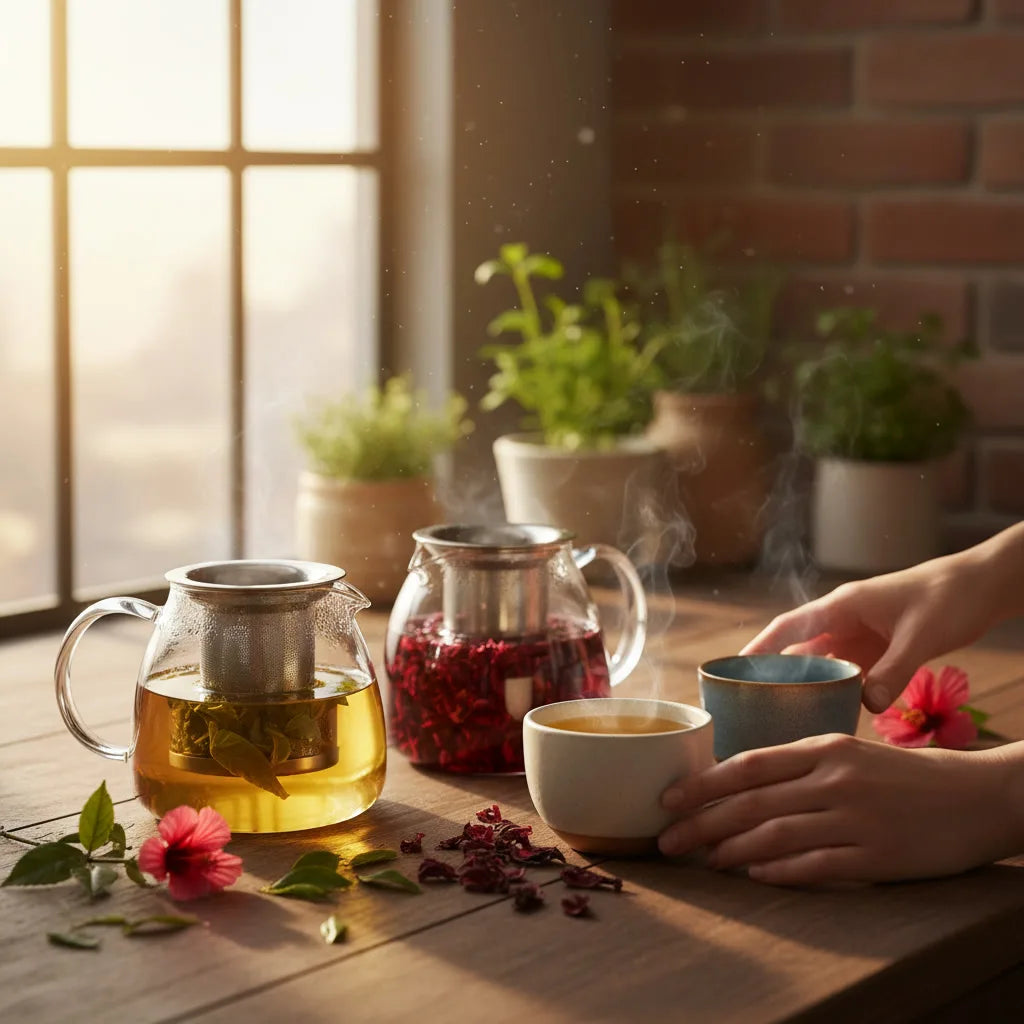 Green tea or hibiscus tea — which is healthier for your daily cup?_featured_image
