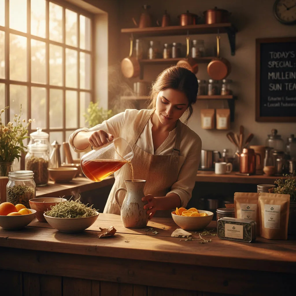 Scaling mullein tea for cafés and home entertaining: batch brewing, flavor balancing, and storage tips_featured_image