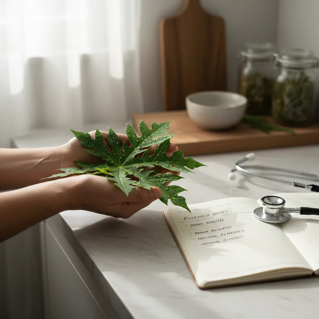 Papaya leaf and white blood cells: a research‑aware explainer_featured_image