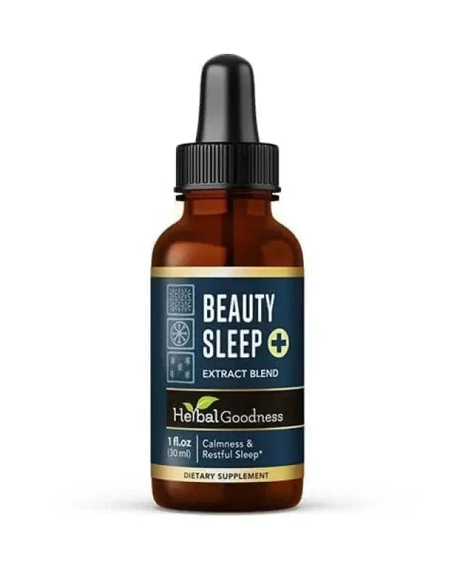 Beauty Sleep 15X Liquid Extract – Natural Sleep & Relaxation Herbal Supplement | Herbal Goodness Liquid Extract Herbal Goodness 1 oz 
