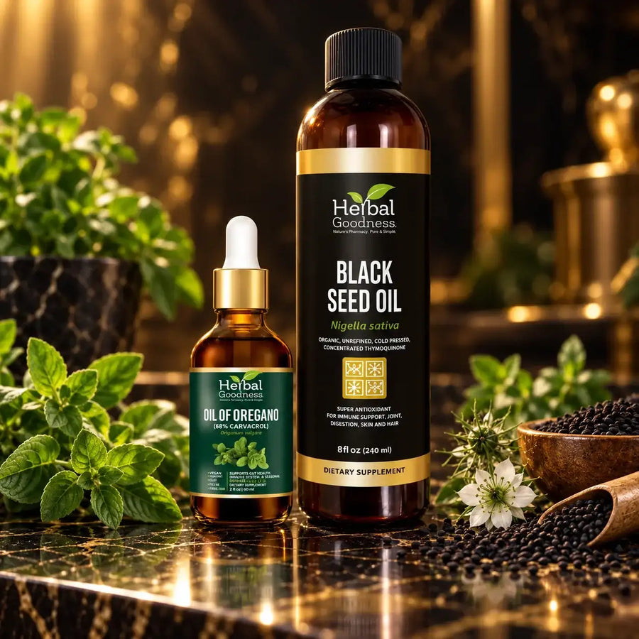 Oil of Oregano + Black Seed Oil Bundle