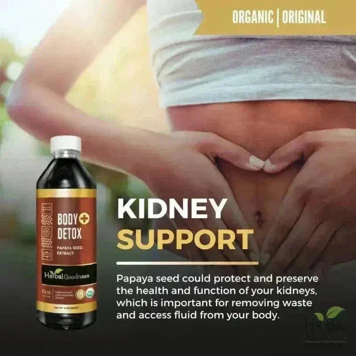 Body Detox Herbal Liquid Extract – Papaya Seed Liquid Extract Herbal Goodness 
