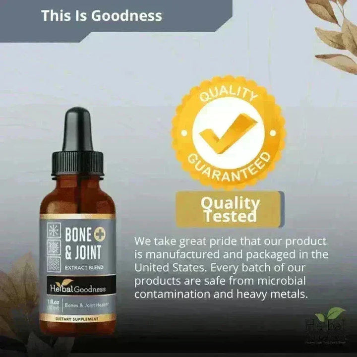 Bone and Joint - 1oz 15X Liquid Extract - Bone & Joint Aid Liquid Extract Herbal Goodness 