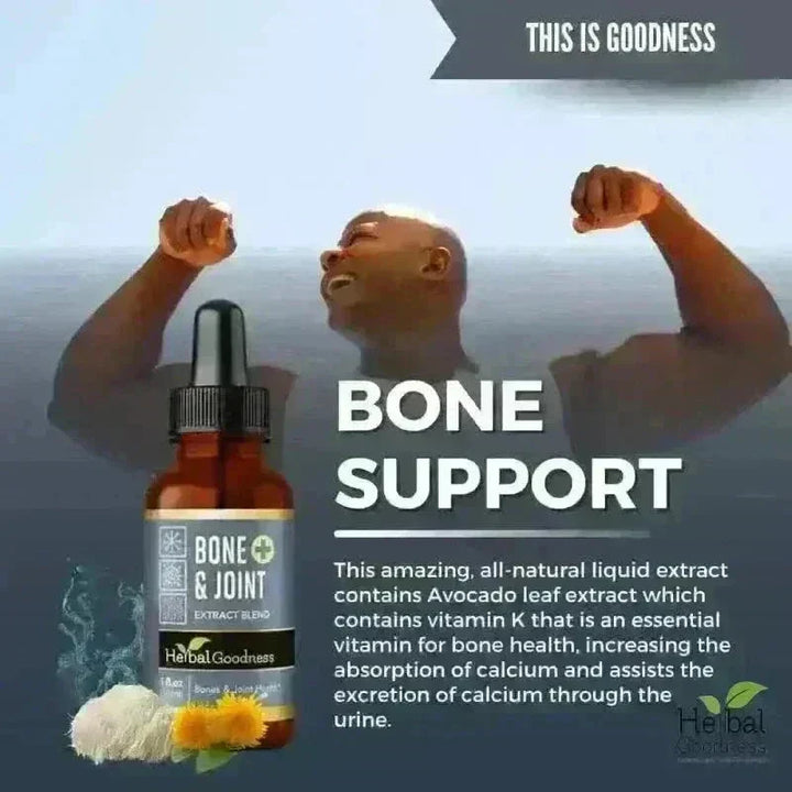 Bone &amp; Joint 15X Liquid Extract – Natural Joint Support Supplement Liquid Extract Herbal Goodness 