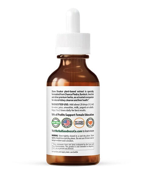 Break those Stones Baby! - 2fl.oz - Kidney & Detox Liquid Extract Herbal Goodness 