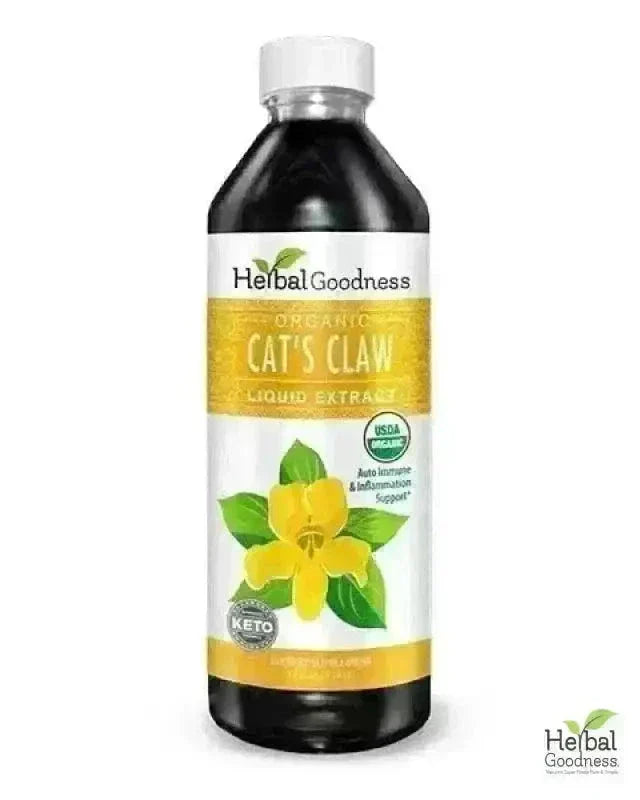 Cat's Claw - Organic 1oz 15X Liquid Extract - Joint Health Liquid Extract Herbal Goodness 12 oz 
