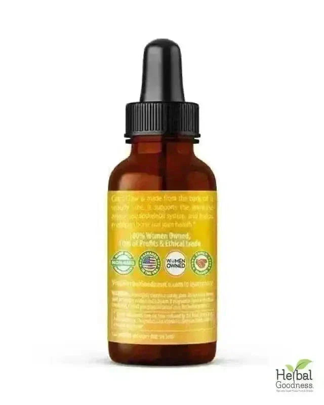 Cat's Claw - Organic 1oz 15X Liquid Extract - Joint Health Liquid Extract Herbal Goodness 