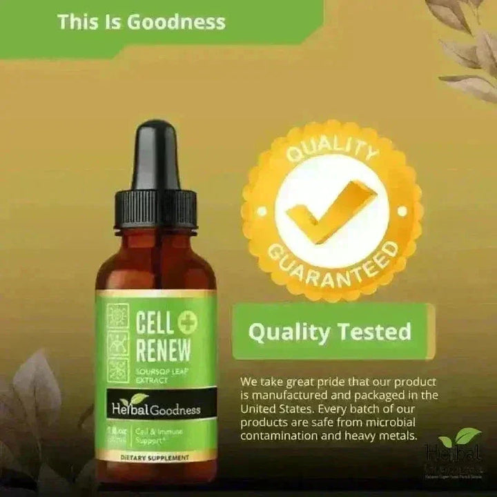 Cell Renew - 15X Liquid Extract - Immunity &amp; Cell Health Liquid Extract Herbal Goodness 