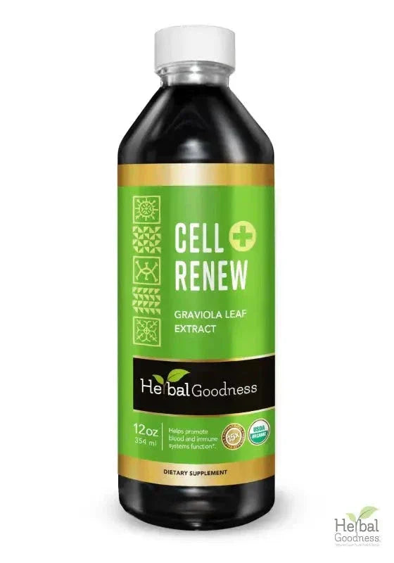 Cell Renew - 15X Liquid Extract - Immunity & Cell Health Liquid Extract Herbal Goodness 12oz 