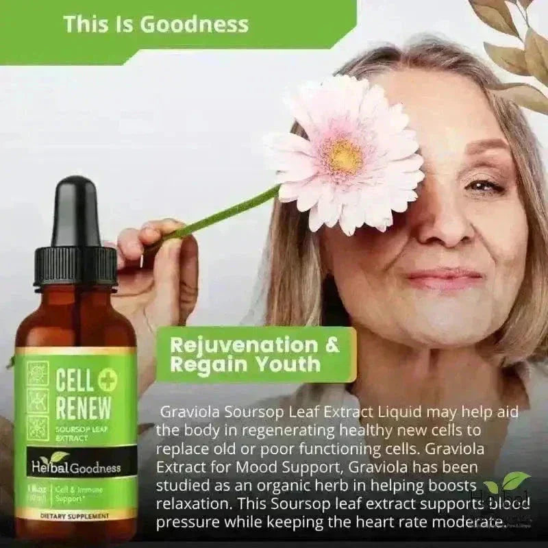 Cell Renew - 15X Liquid Extract - Immunity & Cell Health Liquid Extract Herbal Goodness 