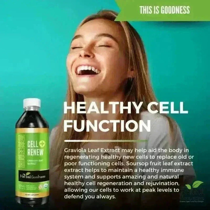 Cell Renew - 15X Liquid Extract - Immunity & Cell Health Liquid Extract Herbal Goodness 