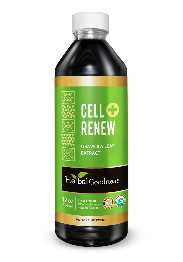 Cell Renew - 1oz 15X Liquid Extract - Immunity & Cell Health Liquid Extract Herbal Goodness 12oz 