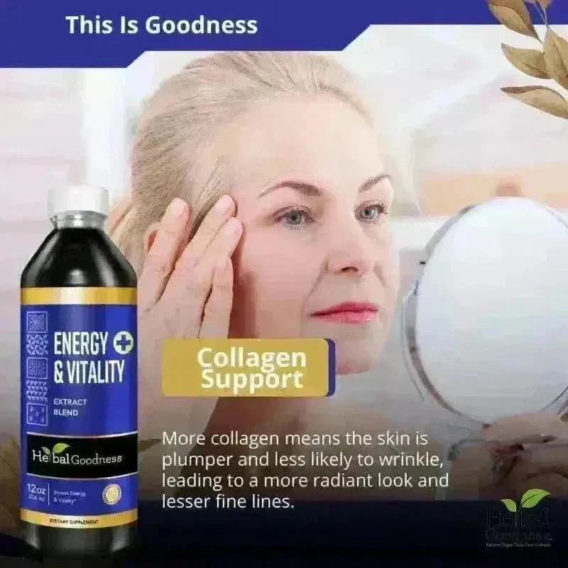 Energy and Vitality - 15X Liquid Extract - Energy & Performance Liquid Extract Herbal Goodness 