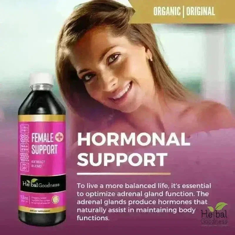 Female Support - 15X Liquid Extract - Female Hormone Balance Liquid Extract Herbal Goodness 