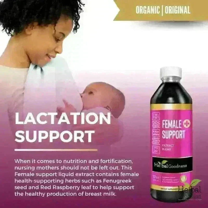 Female Support - 15X Liquid Extract - Female Hormone Balance Liquid Extract Herbal Goodness 