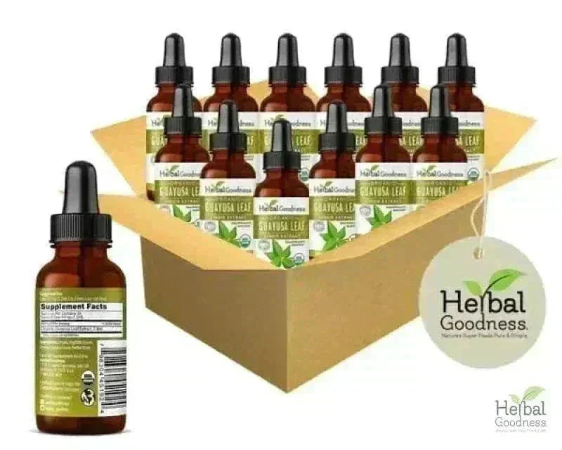 Guayusa Leaf - Organic 1oz 15X Liquid Extract - Energy & Natural Caffeine Liquid Extract Herbal Goodness 1 oz Case(12) 