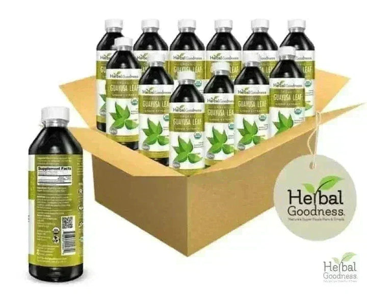 Guayusa Leaf - Organic 1oz 15X Liquid Extract - Energy & Natural Caffeine Liquid Extract Herbal Goodness 12 oz Case(12) 