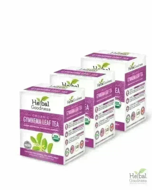 Gymnema Leaf Tea - Organic 24/2g Tea bags - Metabolism & Blood Sugar Tea & Infusions Herbal Goodness 