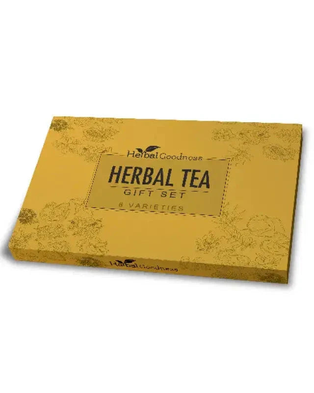 Herbal Tea Gift Set – Wellness Tea Gift Variety Collection - 24 Teabags Tea &amp; Infusions Herbal Goodness 