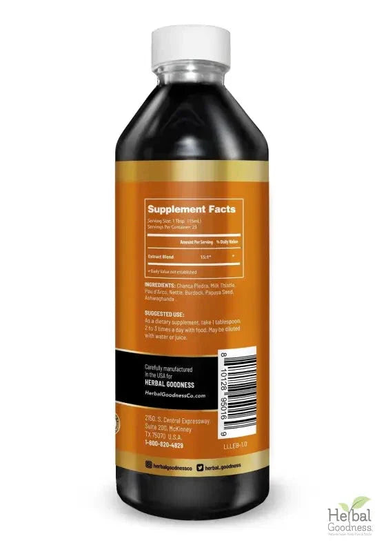 Liver Lovin’ 15X Liquid Extract – Herbal Liver Detox & Cleanse Support Liquid Extract Herbal Goodness 