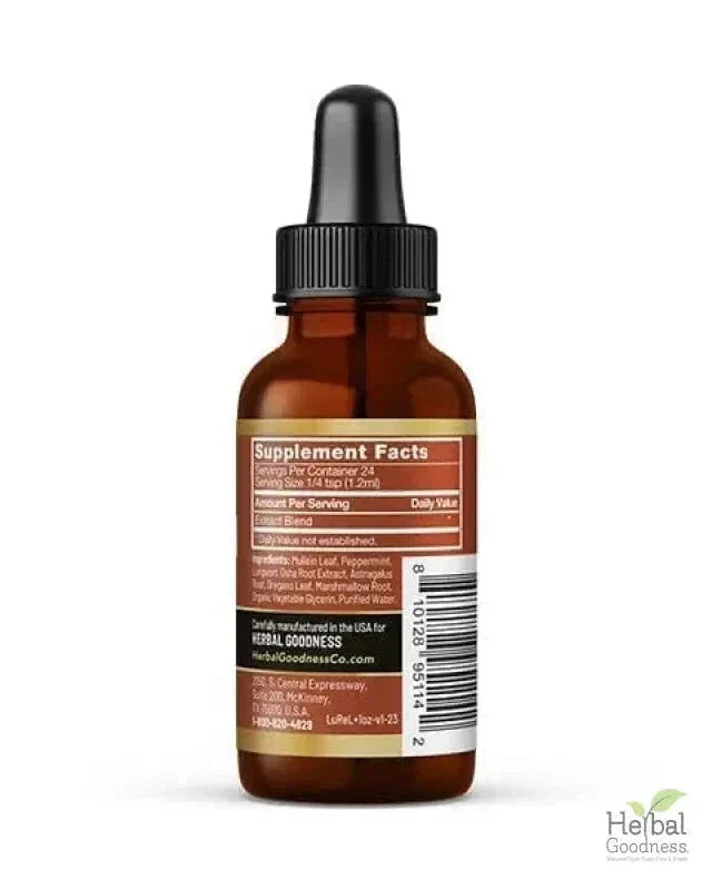 Lungs & Respiration 15X Liquid Extract – Natural Respiratory Support Supplement | Herbal Goodness Liquid Extract Herbal Goodness 