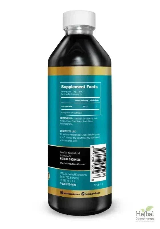 Man-Up Power - 15X Liquid Extract - Male Hormone &amp; Vitality Liquid Extract Herbal Goodness 
