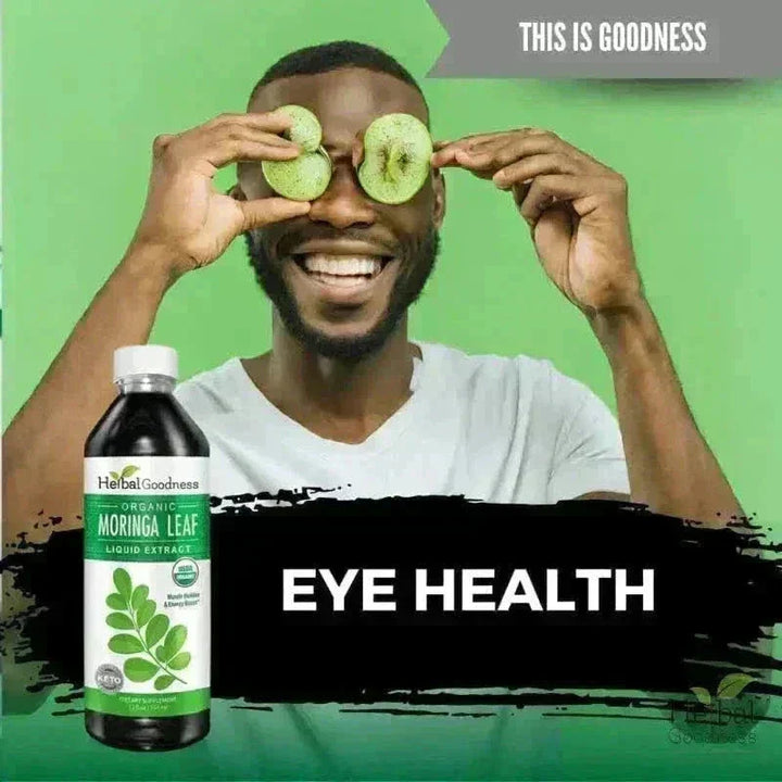 Moringa Leaf Extract Liquid - Organic - 15X Strength Liquid Extract Herbal Goodness 