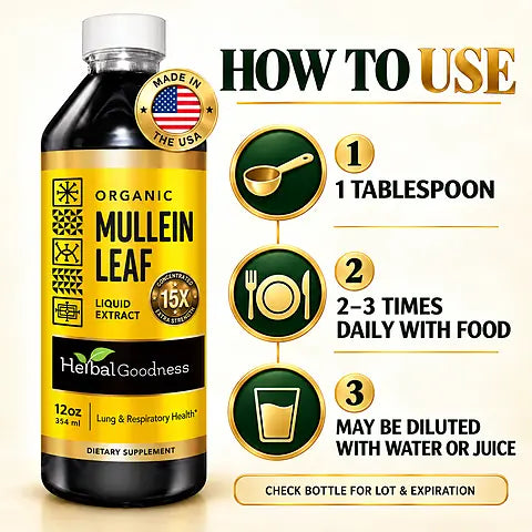 HG Mullein Liquid how to use