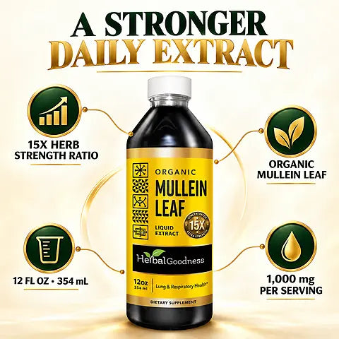 HG Mullein Liquid attributes
