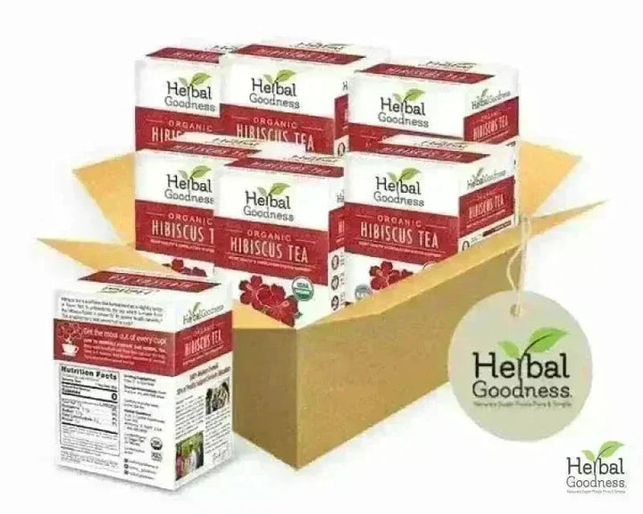 Herbal Goodness Organic Hibiscus Tea Case (6) 