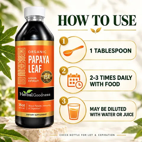 HG Papaya Liquid 16oz how to use