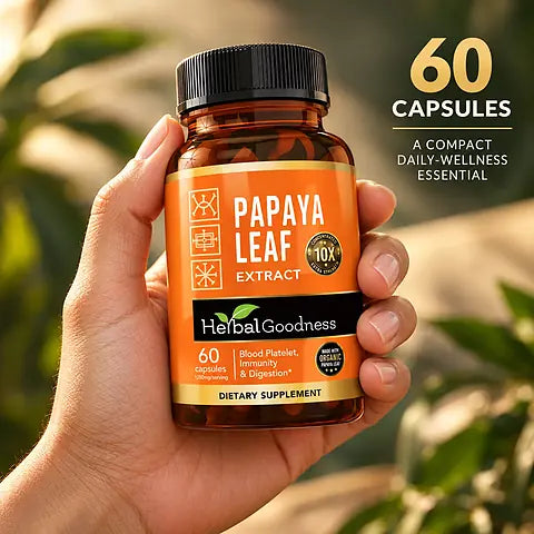 HG Papaya Capsule size and count