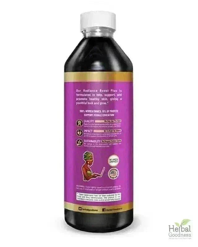 Radiance Boost Extract Blend - Liquid Tincture Natural Liquid Extract Herbal Goodness 