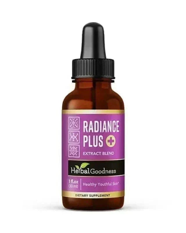 Radiance Boost Extract Blend - Liquid Tincture Natural - Herbal Goodness Liquid Extract Herbal Goodness 1 oz 